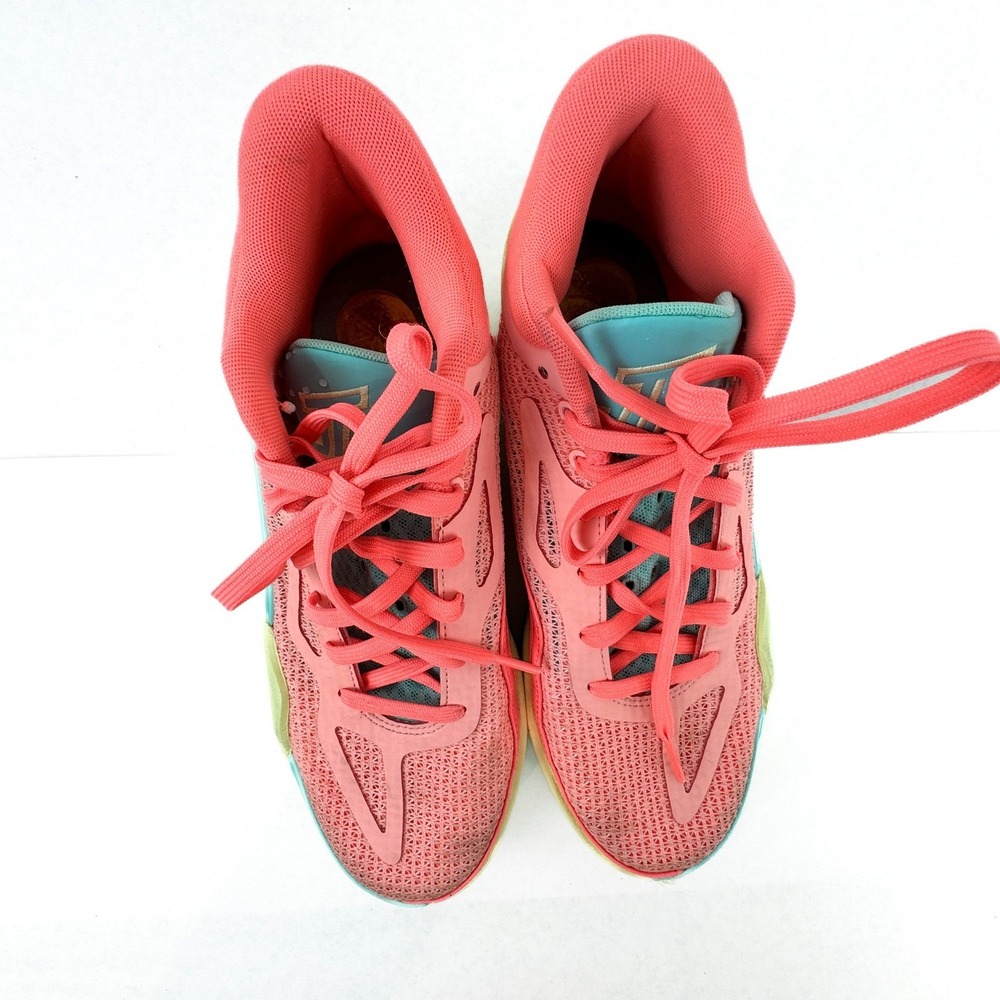 Jordan Tatum 1 Pink Lemonade Basketball Shoes Pink Tint Aurora Green DX5571-600 - Picture 3 of 12